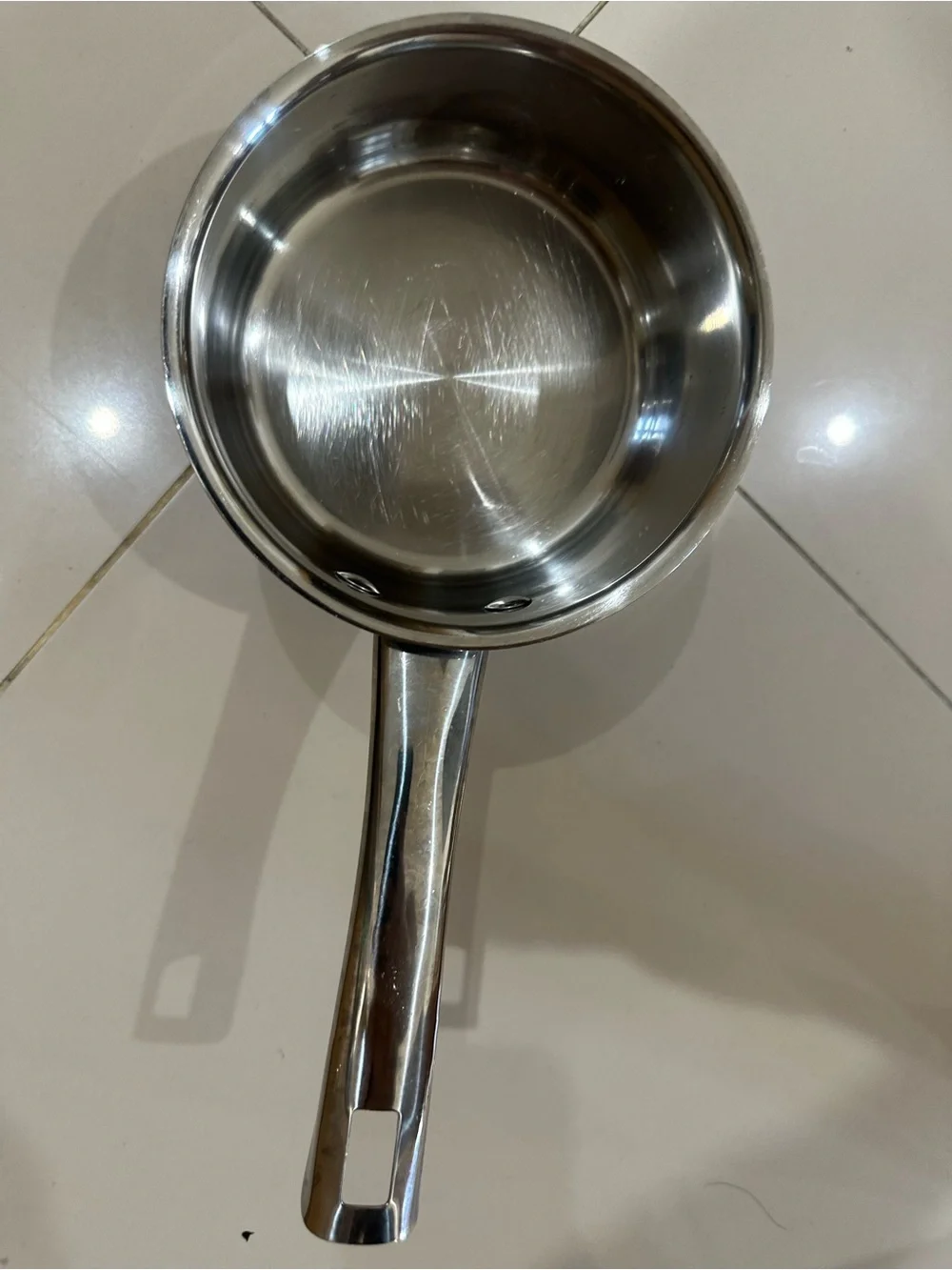 Stainless Steel Saucepan - Sleek Silver Finish